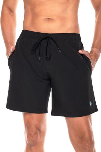 Coolibar UPF 50+ Men's Kahuna Swimming Shorts - Sun Protective in Kuwait
