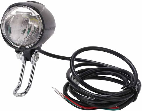 Yctze Universal 2 في 1 مصباح أمامي LED وقرن كهربائي للدراجات الإلكترونية، ضوء أمامي 48 فولت للدراجات البخارية الكهربائية، مناسب لجهود فولتية متعددة in Saudi Arabia