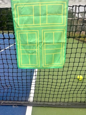 Pickleball Premium Microfiber Towel, Pickleball Gift and Accessory, Cute 15x30 inch Sports Towel for Pickleball Players (Green/Navy) in Saudi Arabia