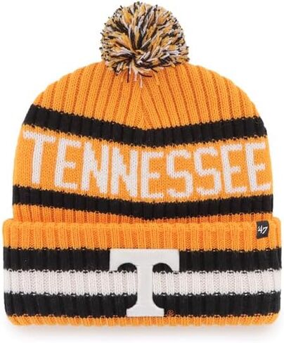 '47 Tennessee Volunteers للرجال والنساء من نسيج Bering Cuff قابل للتمدد، قبعة برتقالية نابضة بالحياة مع شعار أبيض in Saudi Arabia