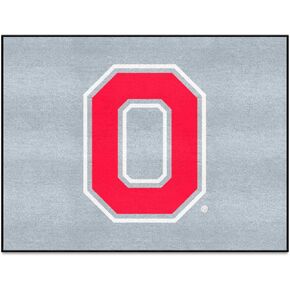 FANMATS 36432 Ohio State Buckeyes All-Star Rug - 34 in. x 42.5 in.