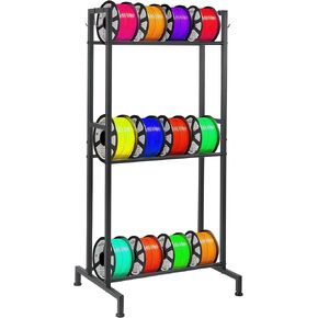 3D Printer Filament Storage Rack - 3-Layer Filament Spool Holder for 3D Printing Studio, Office Workshop, for Storing PLA/ABS/TPU filaments，Filament Rack，Filament Storage Rack