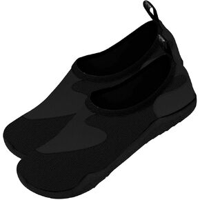 Water Gear Womens Water Shoes - Swimming and Snorkeling - Non-Slip Technology for Foot Safety - Comfortable and Secure Fitting - Black