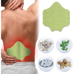 36 PCS Back Patches Heat Patches Natural Warming Herbal Plaster 8 Hour Long Lasting Deep Hot Soothing for Knee Back Neck Shoulder