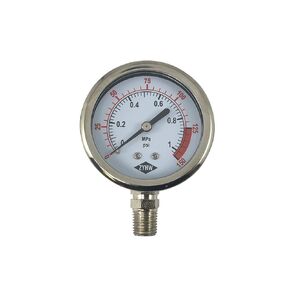 Max Water Multi-Purpose Vertical Dry Pressure Gauge with 1/8 inch NPT Thread, Compatible with Air Compressor, Water Systems, Pipes (Dia: 2.5 inch, 0-150PSI)