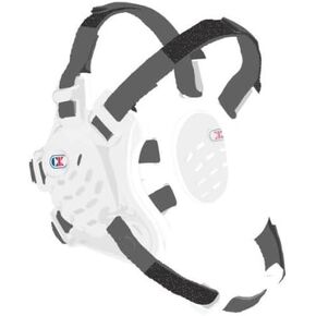Cliff Keen F5 Tornado Headgear - Trans/White/Silver