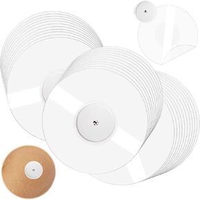 40 Pack Freestyle Libre 2 Covers Waterproof, Adhesive Patches for Freestyle Libre 2 Sensor Covers, Continuous Protection for 14 Days, NO Glue in The Center, Pre-Cut Transparent Adhesive Sports Tape