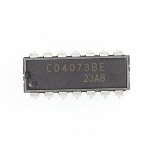 10 Pieces CD4073 Logic IC DIP-14