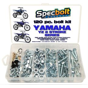 120pc Bolt Kit Fits: Yamaha 2 Stroke YZ 80 85 125 250 Model Series YZ80 YZ85 YZ125 YZ250
