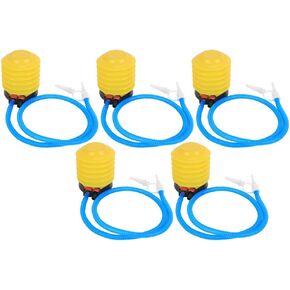 Foot Pump 4.5 Inch 5PCS, Balloon Pump, Yoga Ball Pump, Bellows Foot Pump, Portable 4.5 Inch Inflator for Balloons, Yoga Balls, and Home Outdoor Use Wedding Festivals