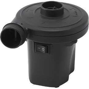 Aida & Hani Air Pump for Inflatables Air Mattress Pump Pool Air Pump Quick Unwarming Air Pump Plug in Inflate Deflate Pump with 3 Nozzles Black