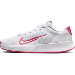 NikeCourt Vapor Lite 2 Women's Hard Court Tennis Shoes (DV2019-108, White/Hot Punch/Crimson Tint/Aster Pink) Size 10.5 in Saudi Arabia