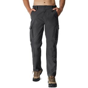 MOURCE Ripstop Work Pants for Men Stretch - Water Resistant Quick Dry Mens Tactical Pants with 9 Pockets