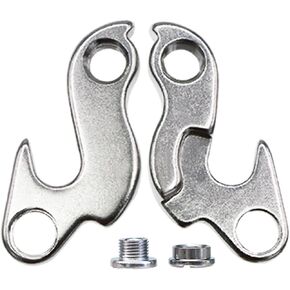 Pack of 2, GANOPPER Rear Derailleur Hanger Tail Hook for Trek, Liquid, Navigator, Gary Fisher, BH Mongoose Schwinn Mountain Bikes,One Replacement, One Spare