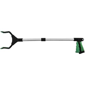 Trash Pickers Reachers, 32" Foldable Grabber Reacher Tools for Elderly, Lightweight Trash Claw Grabber, Reaching Assist Tool for Trash Pick Up, Nabber, Litter Picker, Arm Extension (Green)