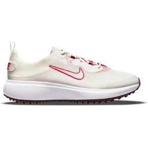 Nike Women's Ace Summerlite Golf Shoes Sail/Light Bone/White/Fusion Red