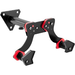 teraysun Bike Wall Mount, Adjustable Horizontal Storage Rack, Bike Hanger for 1 Bicycle Garage Safe and Secure Hook Road, Mountain or Hybrid Bikes, Load Capacity 66lb