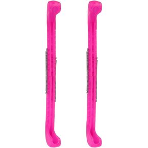 VGEBY Skate Guards, 1 Pair 7 Colors Plastic Ice Hockey Skate Blade Guards Cover with Adjustable Spring for Figure Skating or Hockey