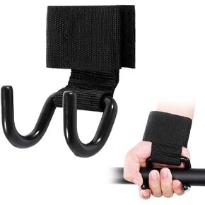 Lifting Hooks For Weight Lifting Ideal Deadlift Straps with Hooks for Powerlifting Padded Weight Lifting Gloves With Hooks Wrist Straps With Hooks For Deadlifts, Pull-ups, Shrugs &