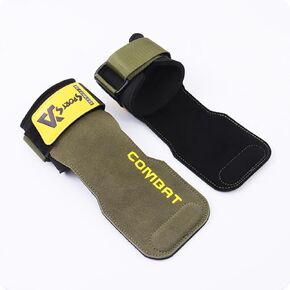 Weight Lifting Wrist Straps for Deadlift and Powerlifting - Gym Workout Lifting Wrist Hooks, Hand Grip Support for Pull Ups - Thicken Three Layer Leather - for Men/Women(Pair)