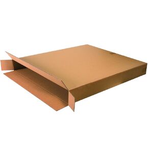BOX USA B36542FOLMS Side Loading Moving Boxes, 36" L x 5" W x 42" H, 42" Height, 5" Width, 36" Length, Kraft (Pack of 5)