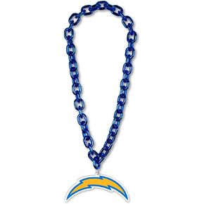 WinCraft Los Angeles Chargers Big Chain Logo Plastic Necklace