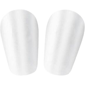 2Pcs White Soccer Shin Guards,Mini Guards,XS/S Protective Equipment Shin Guards,Lightweight and Compact Comfort,Cushion Protection Shocks and Reduce Injuries,Sports and Outdoors,Player Equipment
