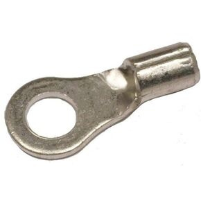 Morris Products 11011 Non-Insulated Ring Terminals - 22-16 Wire, #2 Stud, 100-Pack