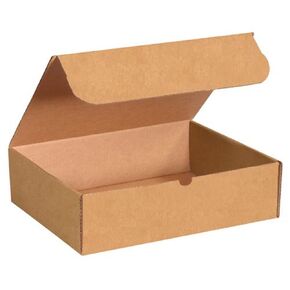 Partners Brand PML883K 8"L x 8"W x 3"H, Kraft (Pack of 50)