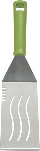 Heavy-Duty Stainless Steel Griddle Scoop - Large Scooping Blade with Heat-Resistant Handle for Serious Scooping Responsibilities - Ideal for Moving Large Portions of Food Effortlessly in Saudi Arabia