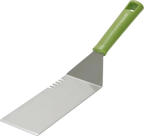 Heavy-Duty Stainless Steel Griddle Scoop - Large Scooping Blade with Heat-Resistant Handle for Serious Scooping Responsibilities - Ideal for Moving Large Portions of Food Effortlessly in Saudi Arabia