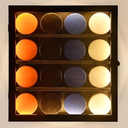 حافظة عرض لعبة الهوكي مع ضوء LED خافت، حافظة من الأكريليك الشفاف للعبوات المحمية من الأشعة فوق البنفسجية والغبار، حافظة عرض تذكارية مثبتة على الحائط، صندوق كرات الهوكي in Kuwait