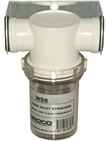 مصفاة مياه عذبة ميكانيكية إجمالية مقاس 3/4 بوصة من GROCO مع سلة بلاستيكية in Kuwait