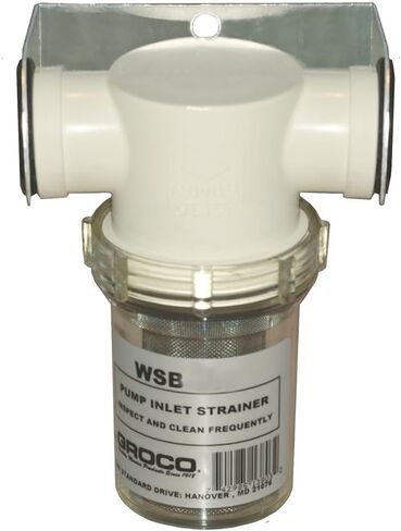 مصفاة مياه عذبة ميكانيكية إجمالية مقاس 3/4 بوصة من GROCO مع سلة بلاستيكية in Kuwait