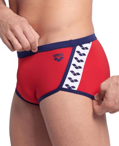 ARENA Men's Performance Icons Solid Low-Waist Shorts in Saudi Arabia