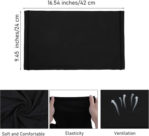 WLLHYF Bandana Neck Gaiters Neck Warmer Balaclava Face Mask Unisex Snood UV Resistance Face Shield Cover Multifunctional Headwear Face Covering for Sport Running Hiking Cycling Elastic Tube Scarf in Saudi Arabia