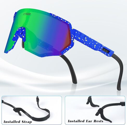 X-TIGER Polarized Sports Sunglasses Baseball Sunglasses for Men Women in Saudi Arabia