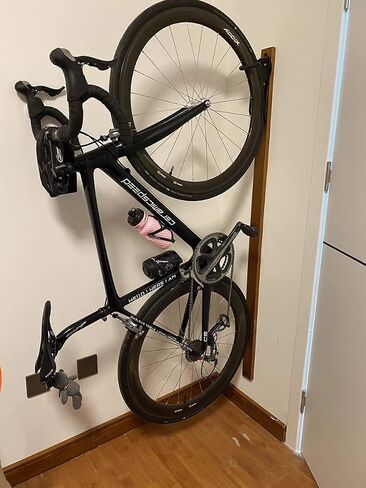 2 Pack Bike Rack for Storage, Bicycle Wall Mount Rack Vertical System for Garage Shed Black Heavy Duty Steel Bicycle Hook for Indoor in Saudi Arabia