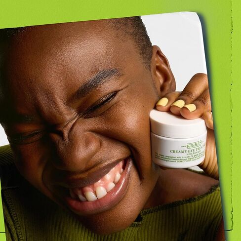 Kiehl's Avocado Eye Treatment, Nourishing and Hydrating Eye Cream, Avocado Oil and Caffeine to Energize and Invigorate Skin, Tired Eyes, 99% Naturally Derived Formula in Saudi Arabia