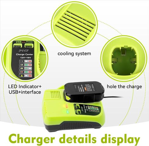 Masione P102 استبدال بطارية Ryobi 18V ليثيوم أيون 3.0 Ah بطارية P108 P102 P103 P104 P105 P107 P109 P122 (2-Pack) in Saudi Arabia