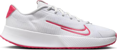 حذاء التنس NikeCourt Vapor Lite 2 للسيدات (DV2019-108، أبيض/Hot Punch/Crimson Tint/Aster Pink) مقاس 10.5 in Saudi Arabia