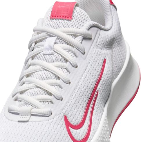 حذاء التنس NikeCourt Vapor Lite 2 للسيدات (DV2019-108، أبيض/Hot Punch/Crimson Tint/Aster Pink) مقاس 10.5 in Saudi Arabia