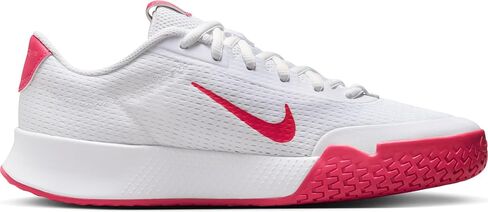 حذاء التنس NikeCourt Vapor Lite 2 للسيدات (DV2019-108، أبيض/Hot Punch/Crimson Tint/Aster Pink) مقاس 10.5 in Saudi Arabia