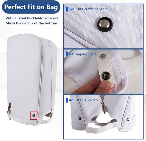 Golf Bag Cover,Golf Bag Rain Hood,Club Waterproof Covers Accessories Caddy Head Protector,Accessory Zipper Protective Dustproof Top Rainproof for Mens Women Golfer,Tour,Stand Bags in Kuwait