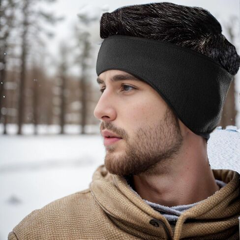 مجموعة قفازات وشاح قبعة صغيرة للرجال والنساء، قبعات صغيرة من الصوف، تدفئة الرقبة، تدفئة الأذن وقفازات متماسكة تعمل باللمس in Kuwait