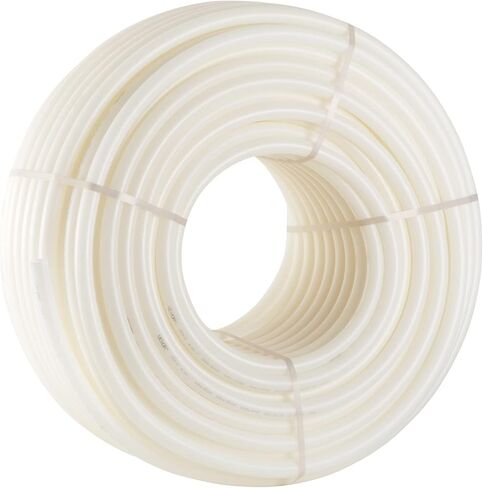VEVOR PEX Pipe, 1 Inch x 500 FT PEX Tubing, Non Oxygen Barrier White PEX-B Pipe, Flexible PEX Water Line for RV Sewer Hose, Plumbing, Radiant Heating in Saudi Arabia