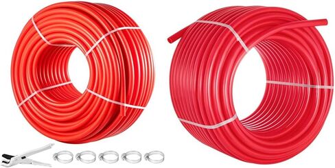 VEVOR PEX Pipe, 1 Inch x 500 FT PEX Tubing, Non Oxygen Barrier White PEX-B Pipe, Flexible PEX Water Line for RV Sewer Hose, Plumbing, Radiant Heating in Saudi Arabia
