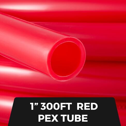VEVOR PEX Pipe, 1 Inch x 500 FT PEX Tubing, Non Oxygen Barrier White PEX-B Pipe, Flexible PEX Water Line for RV Sewer Hose, Plumbing, Radiant Heating in Saudi Arabia