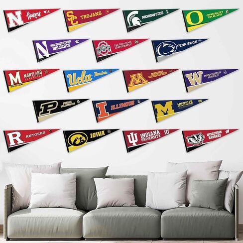 Big Ten Conference College Pennant Set in Saudi Arabia