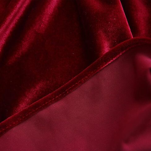 Velvet Table Runner ,Soft Luxurious Fall Table Runners 120 Inches Long,for Wedding Bridal Shower Thanksgiving Christmas Decoration,20*120 Inches, Red in Saudi Arabia